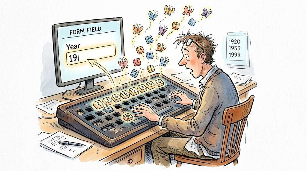 Constrained decoding as a custom keyboard that removes invalid keys after every keystroke