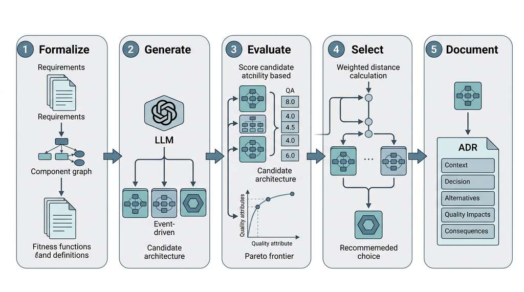 Architecture Discovery Pipeline end-to-end flow