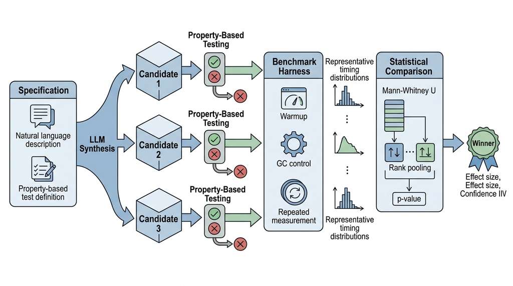 synthesis-verification-benchmarking pipeline