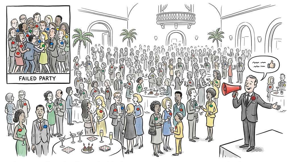 Alignment and uniformity in contrastive learning as name tags and crowd dispersal at a cocktail party