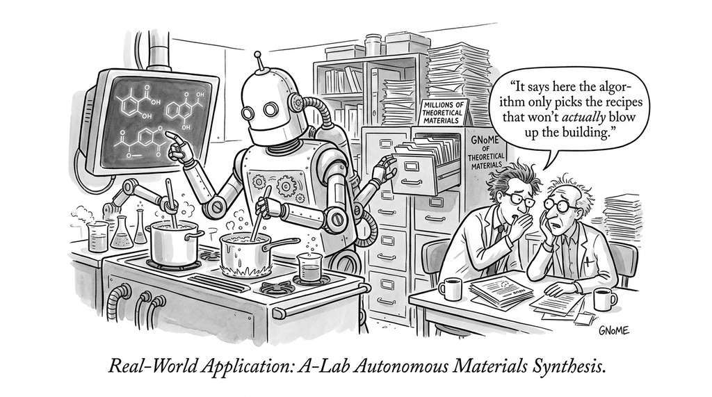 Real-World Application: A-Lab Autonomous Materials Synthesis