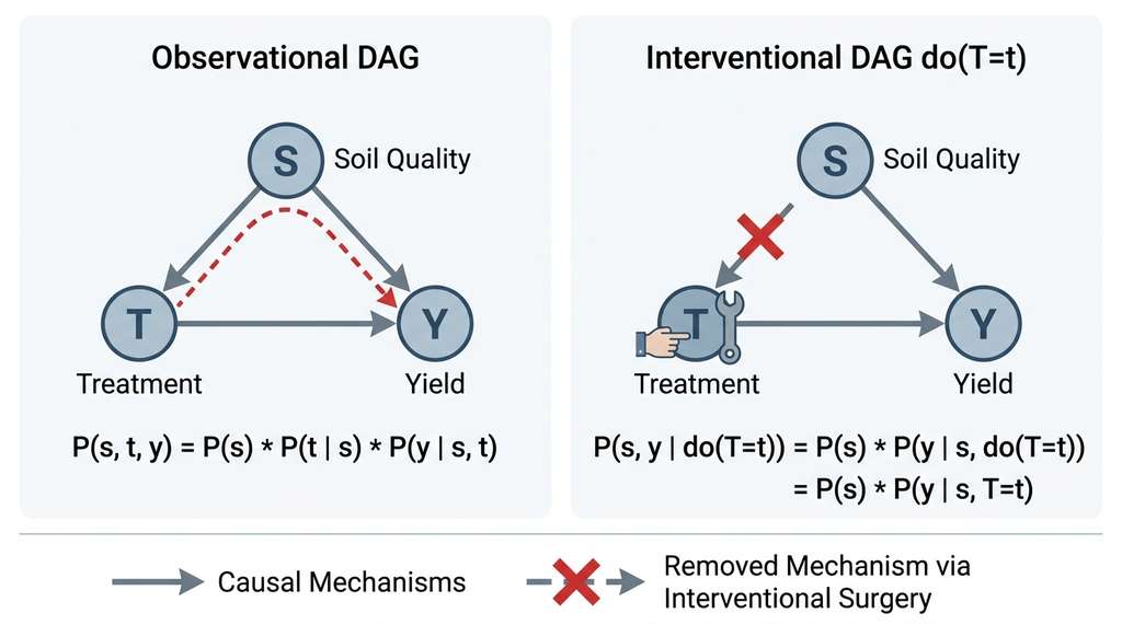 Graph surgery and the do-operator