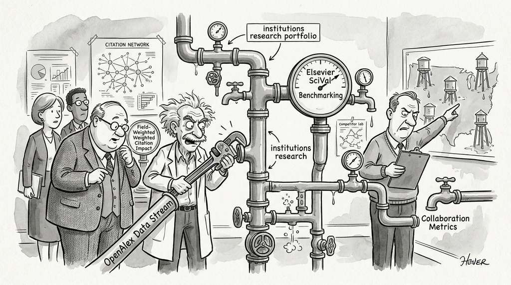Real-World Application: OpenAlex in Elsevier's SciVal Platform