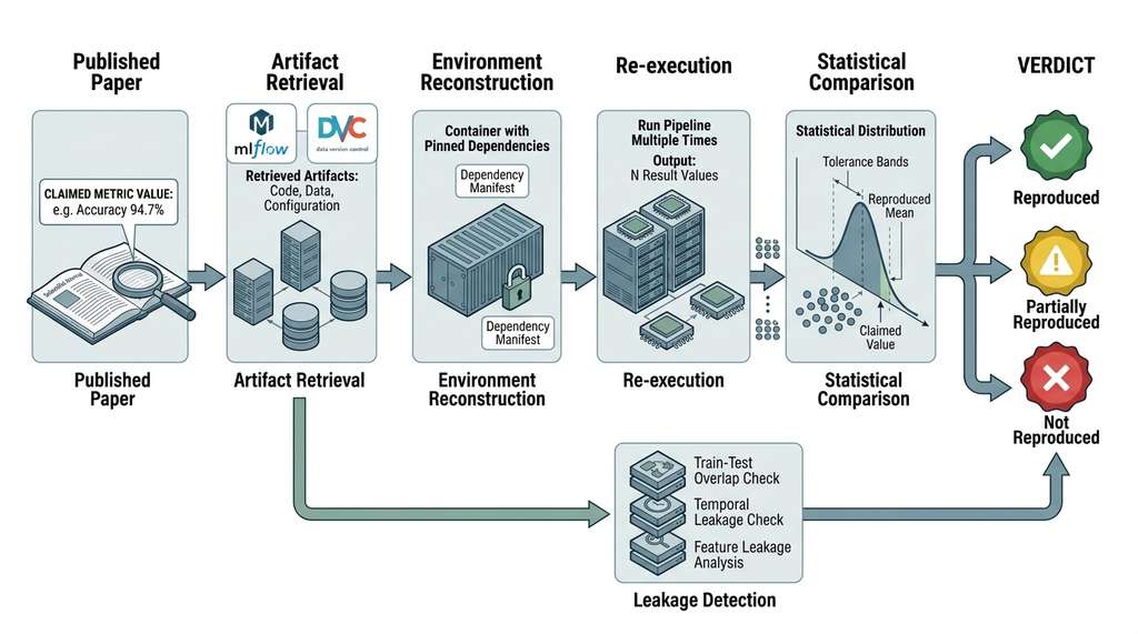 reproducibility audit pipeline