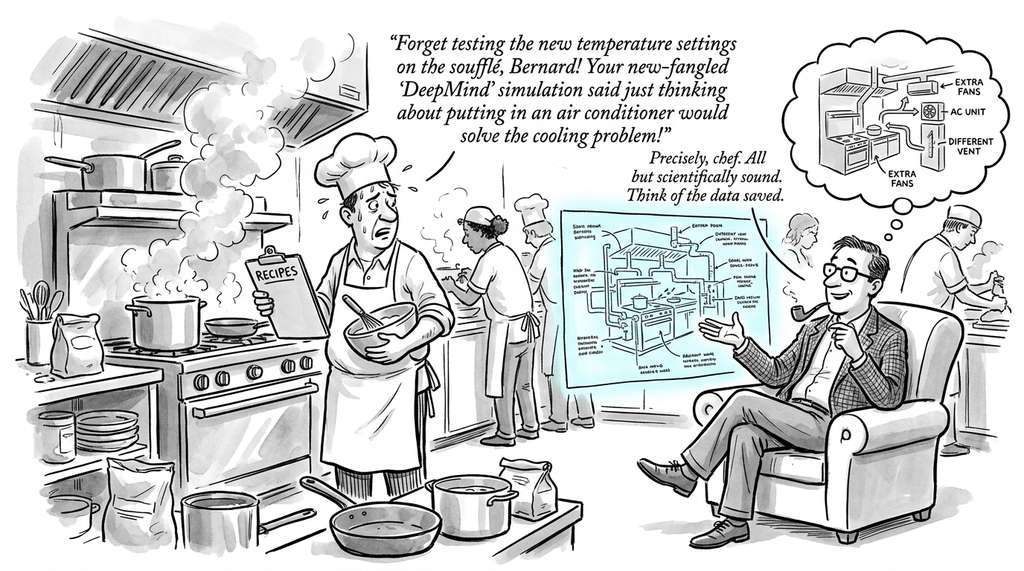 Real-World Application: DeepMind's Counterfactual Policy Evaluation in Data Centers