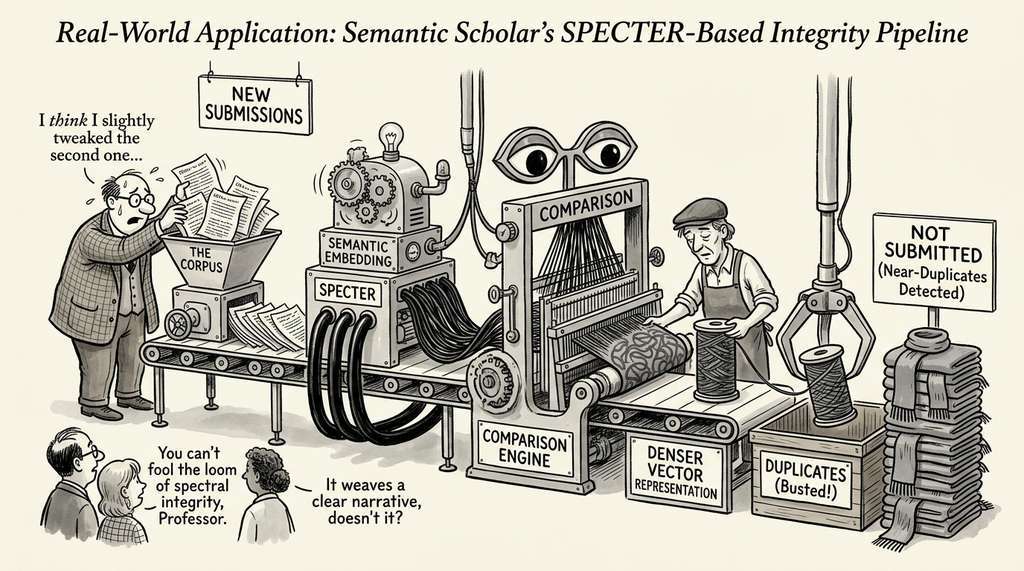 Real-World Application: Semantic Scholar's SPECTER-Based Integrity Pipeline